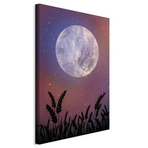 Obraz na płótnie Noc na wsi 20×30 cm, płótno włoskie