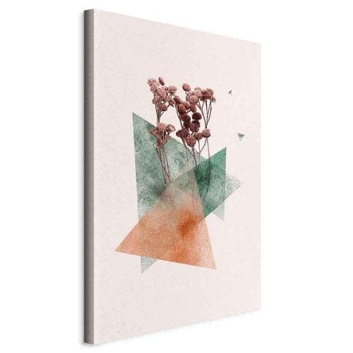 Canvas print Modernistyczny kwiat 20×30 cm, Italian canvas