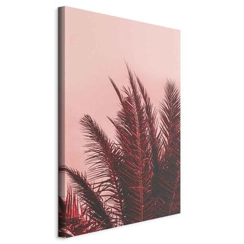 Canvas print Palmy o zachodzie słońca 20×30 cm, Italian canvas