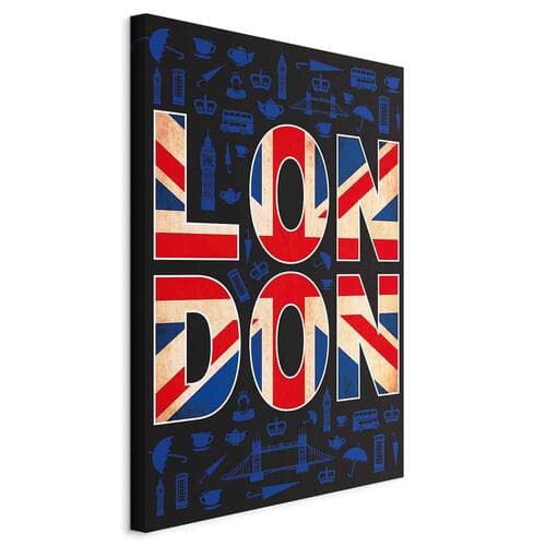 Leinwandbild Miasto kultury 20×30 cm, italienische Leinwand