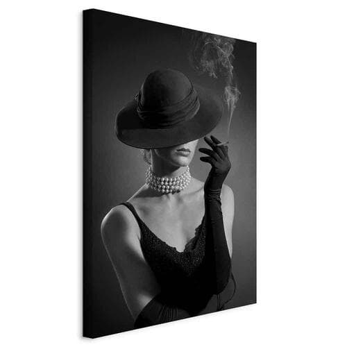 Canvas print Czarna elegancja 20×30 cm, Italian canvas