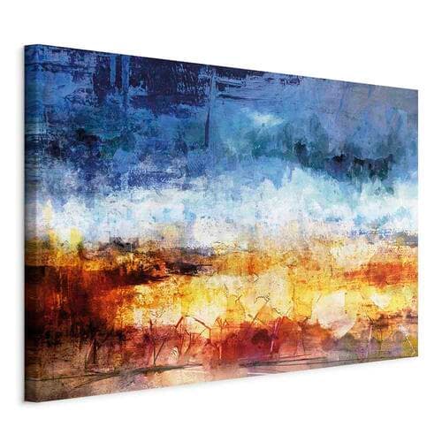 Leinwandbild Gorąca kraina linii szeroki 30×20 cm, Standardleinwand