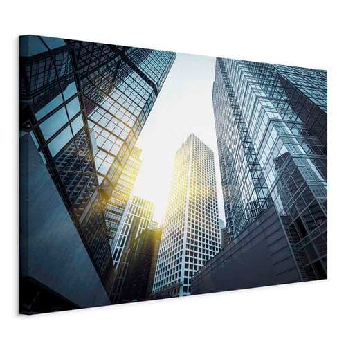 Obraz na płótnie W wielkim mieście szeroki - trzeci wariant 30×20 cm, płótno standard