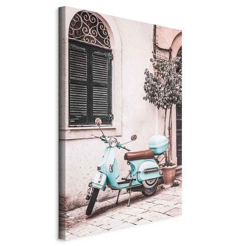 Obraz na płótnie Kultowa vespa 60×90 cm, płótno standard