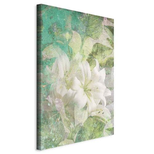 Картина на холсте Zielone tchnienie 80×120 см, стандартный холст