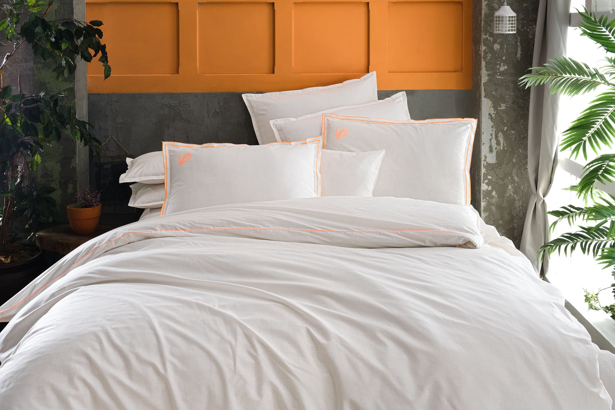 Children's bedding 100x150 with sheet SUPRA ECRU cotton poplin