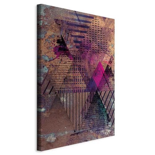 Картина на холсте Miodowa abstrakcja 20×30 см, итальянский холст