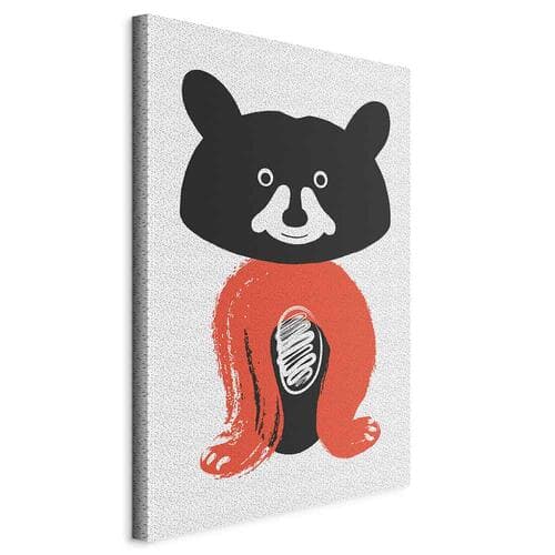 Obraz na płótnie Sympatyczny pan szop 20×30 cm, płótno włoskie