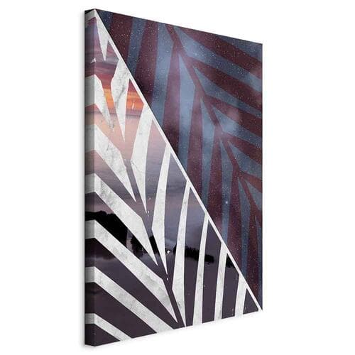 Canvas print Tropikalna doba 20×30 cm, Italian canvas