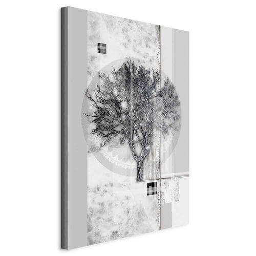 Canvas print Srebrne drzewo 20×30 cm, Italian canvas