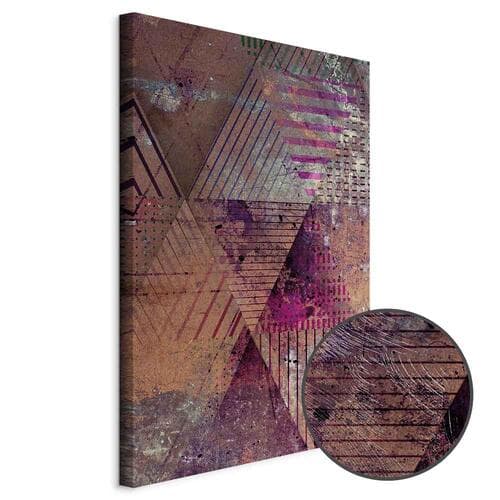 Obraz na płótnie Jesienna abstrakcja 80×120 cm, płótno standard