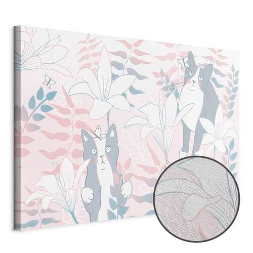 Leinwandbild Kocie sprawy szeroki - drugi wariant 120×80 cm, Standardleinwand