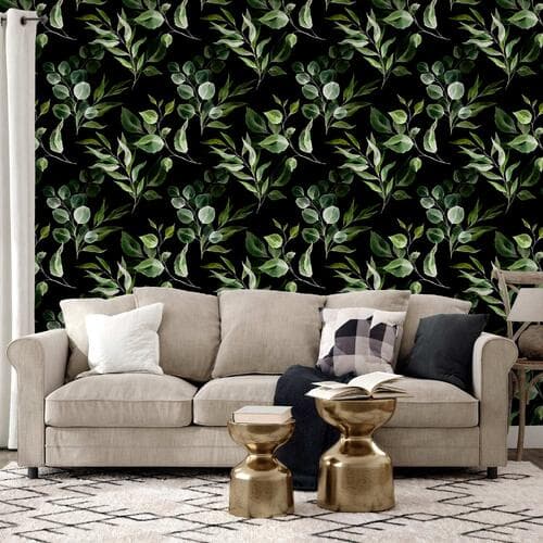 Tapeta Bukiet zieleni 50×1000 cm, flizelina standard