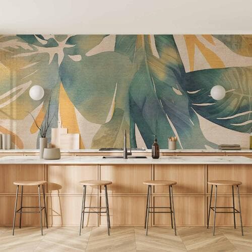 Wall mural Akwarelowy tropik 100×70 cm, waterproof material