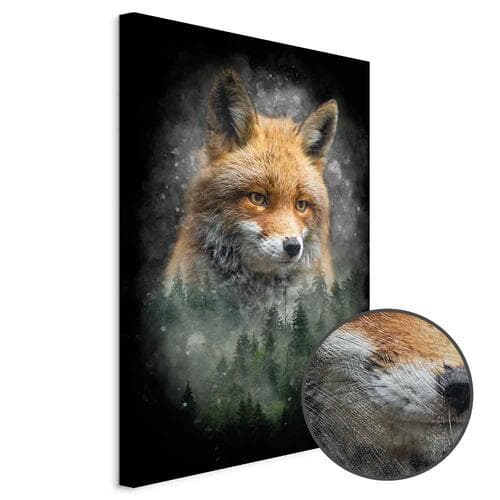 Canvas print Leśne życie 60×90 cm, standard canvas