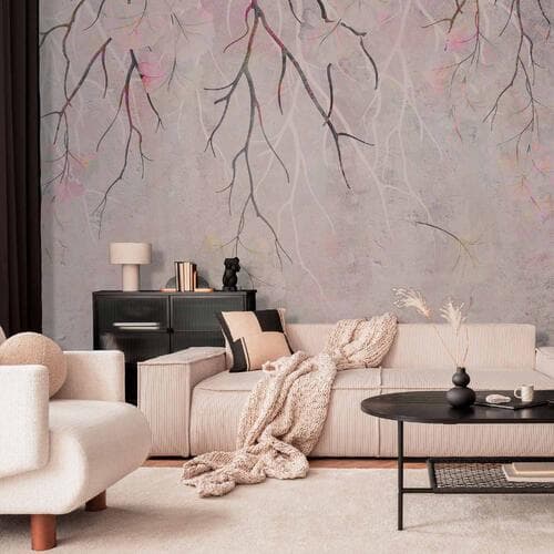 Wall mural Różowa zabawa 250×175 cm, premium non-woven