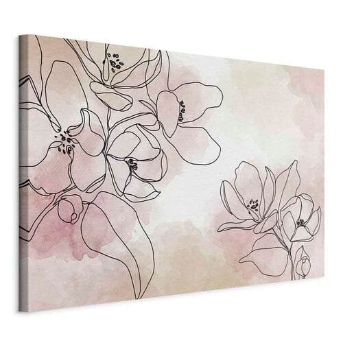 Leinwandbild Spokojna kompozycja szeroki 30×20 cm, Standardleinwand