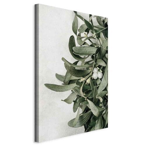 Obraz na płótnie Świąteczna jemioła 20×30 cm, płótno włoskie