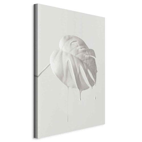 Obraz na płótnie Jasna monstera 20×30 cm, płótno włoskie