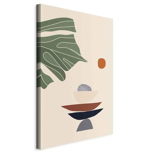 Obraz na płótnie Na słonecznym tarasie 20×30 cm, płótno włoskie