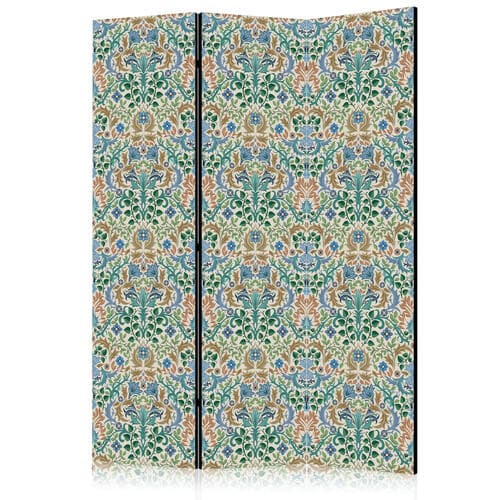 Parawan Retro vintage misterny i bogaty wzór w stylu wiktoriańskim 135×172 cm, jednostronny