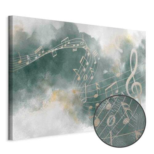 Obraz na płótnie Melodia psalmu szeroki 60×40 cm, płótno standard