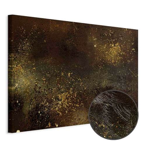 Obraz na płótnie Złota konstelacja szeroki 90×60 cm, płótno standard