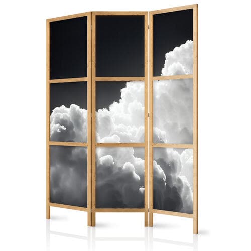 Japanischer Paravent Odkryj nieskończoną grę słonecznego światła – chmury i cienie na niebie. 135×172 cm, japanisch