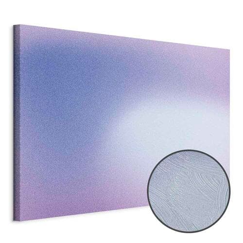 Leinwandbild Wrzosowa mgła - delikatny gradient składający się z wielu odcieni fioletu 60×40 cm, Standardleinwand