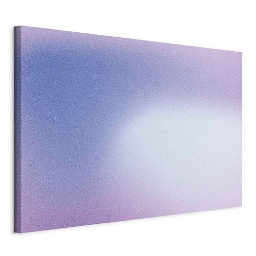 Leinwandbild Wrzosowa mgła - delikatny gradient składający się z wielu odcieni fioletu 120×80 cm, italienische Leinwand
