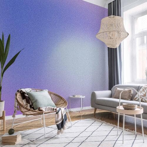 Фотошпалери Wrzosowa mgła - delikatny gradient składający się z wielu odcieni fioletu 200×140 см, флізелін стандарт