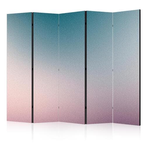 Parawan Nostalgiczny gradient - kompozycja gradientowa w stonowanych kolorach 225×172 cm, jednostronny