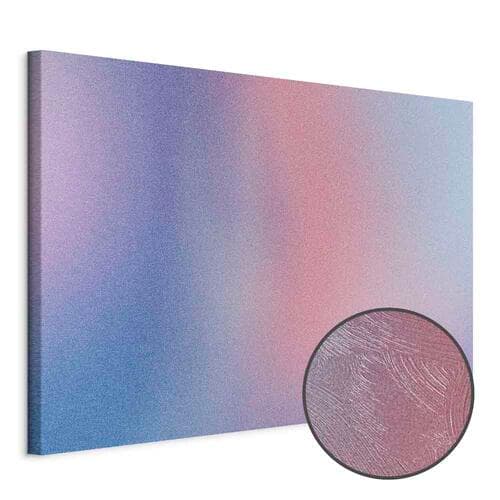 Leinwandbild Tęczowy gradient - delikatny wielokolorowy gradient przypominający mgłę 30×20 cm, Standardleinwand
