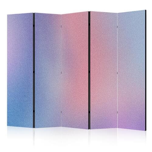 Ширма Tęczowy gradient - delikatny wielokolorowy gradient przypominający mgłę 225×172 см, односторонняя