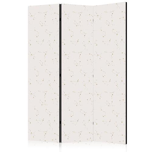 Parawan Gwiezdna Mapa - delikatne konstelacje w ciepłych odcieniach 135×172 cm, jednostronny