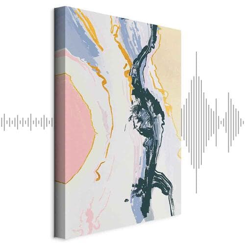 Canvas print Nurtujące myśli 60×90 cm, standard canvas