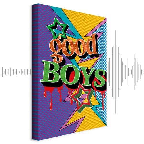 Obraz na płótnie Good Boys 60×90 cm, płótno standard