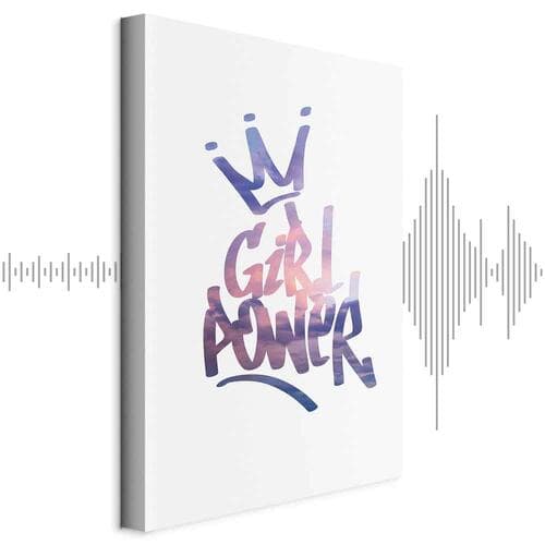 Картина на полотні Girl Power 40×60 см, стандартне полотно