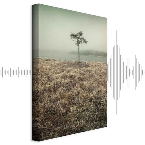 Canvas print Nad brzegiem jeziora 40×60 cm, standard canvas