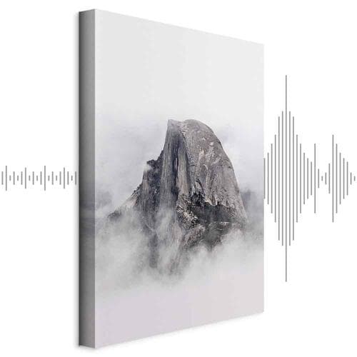 Canvas print Half Dome 80×120 cm, standard canvas