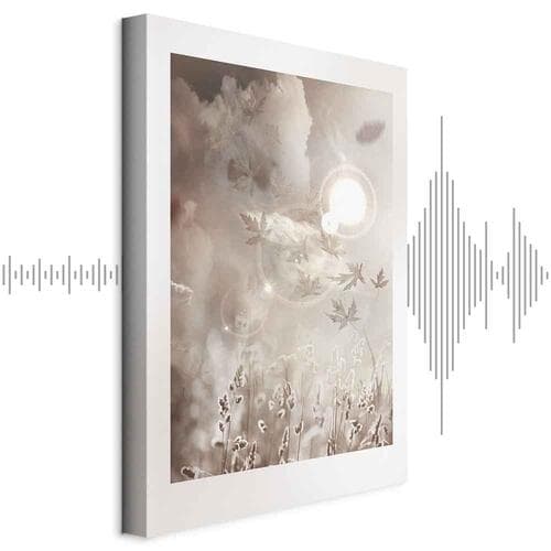 Leinwandbild Flara 80×120 cm, Standardleinwand