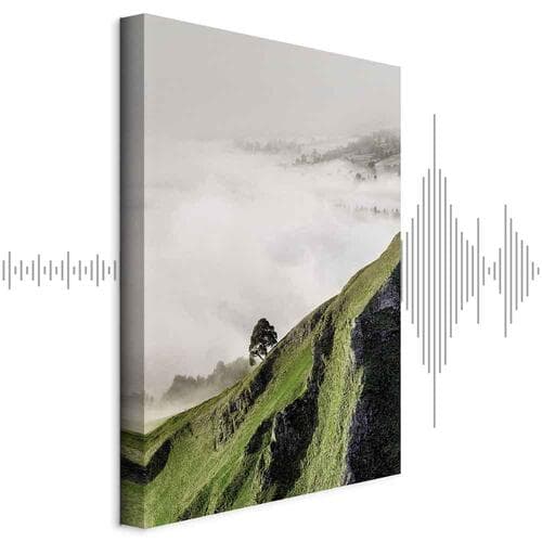 Leinwandbild Drzewo nad chmurami 80×120 cm, Standardleinwand