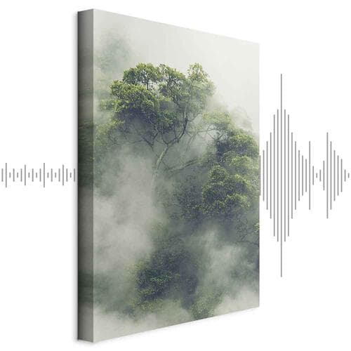 Obraz na płótnie Mglista Amazonia 40×60 cm, płótno standard