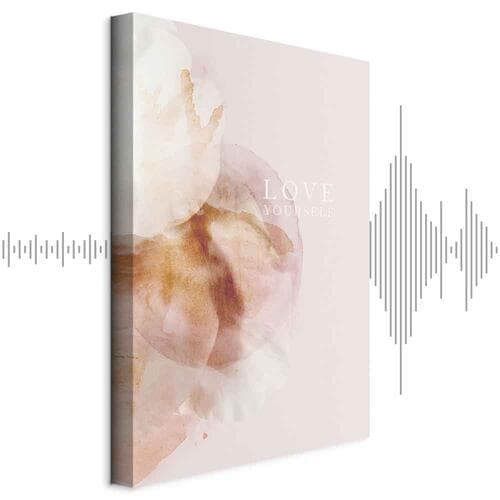 Canvas print Love Yourself 40×60 cm, standard canvas