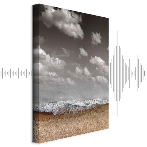 Картина на холсте Podniebna fala 80×120 см, стандартный холст