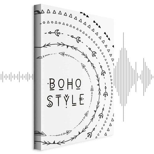 Canvas print Boho Style 40×60 cm, standard canvas