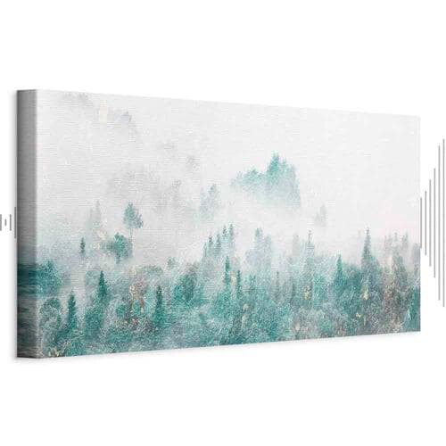 Leinwandbild Turkusowa dolina wąski 120×40 cm, Standardleinwand