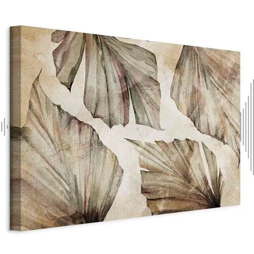 Leinwandbild Jesienne liście szeroki 90×60 cm, Standardleinwand