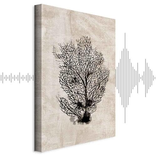 Leinwandbild Morski wachlarz 40×60 cm, Standardleinwand