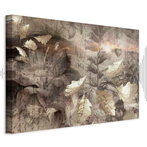 Leinwandbild Jesienny zmierzch szeroki 30×20 cm, Standardleinwand